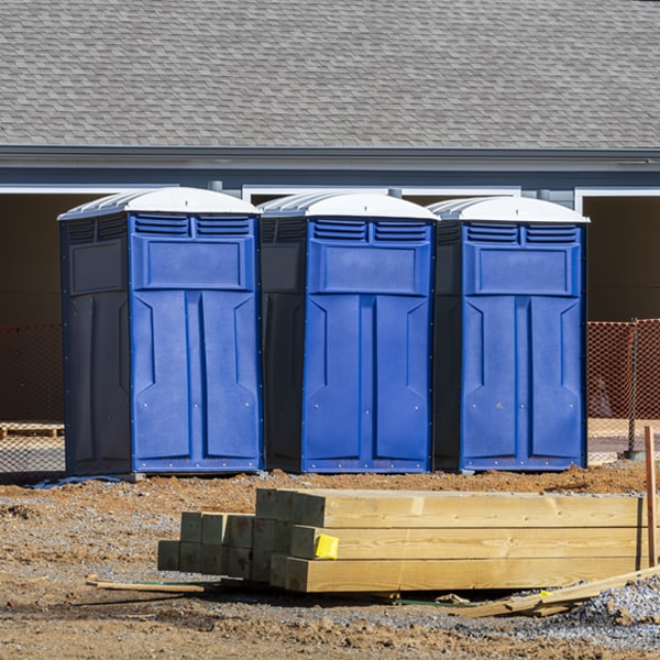 are there any restrictions on what items can be disposed of in the porta potties in Cornish Maine